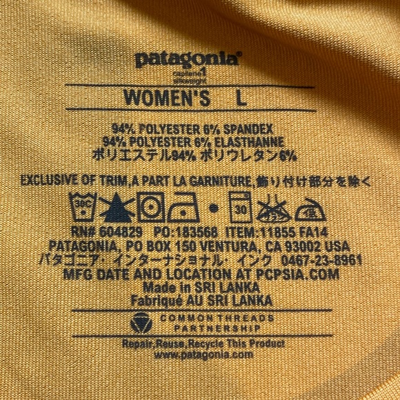 Patagonia Oregon Coast 50k /30k Athletic Shirt: Size Large - Picture 7 of 7